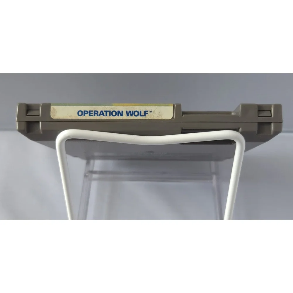 Operation Wolf - Nintendo - NES - CIB - 11 Stamp - Tested and Working